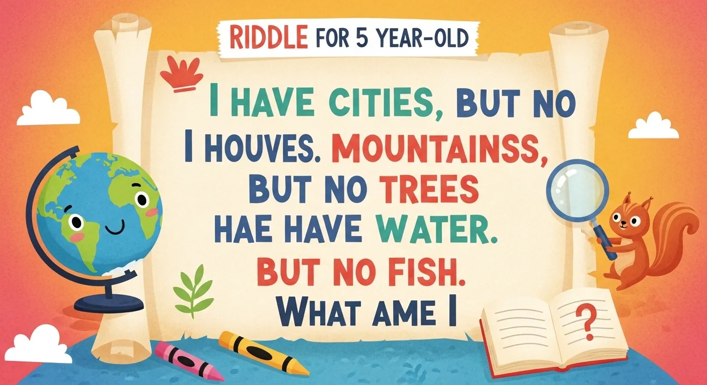 Riddle for 5 Year Old
